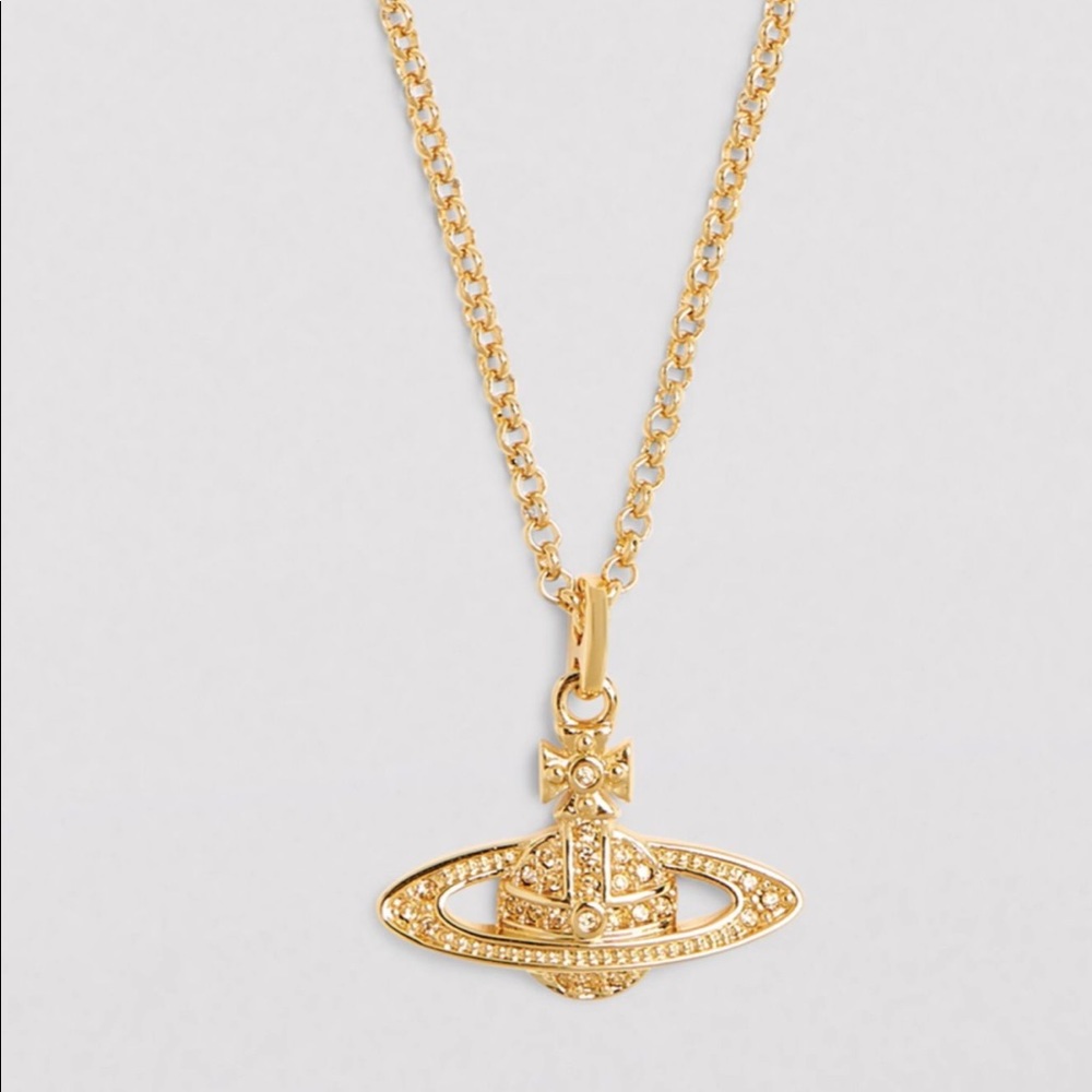 Vivienne Westwood British Orb Logo Pendent